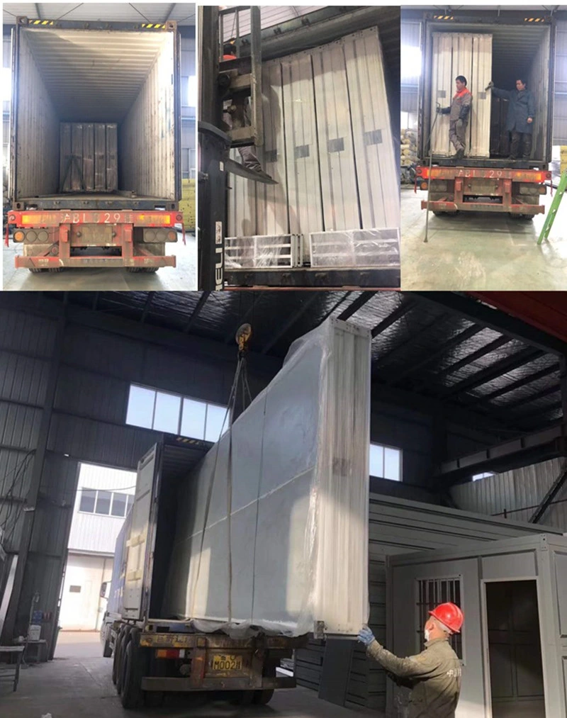 Prefab Sandwich Panel Folding Container Store/Prefabricated Container Store