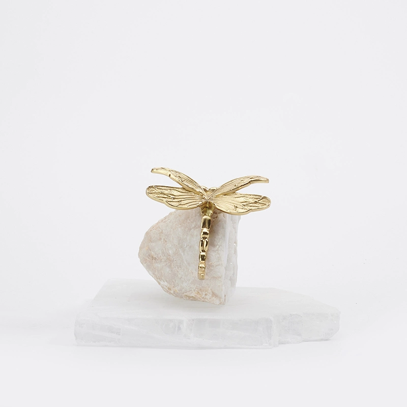 Put a Piece of Handicraft Modern Light Luxury Crystal Original Stone Home Decoration