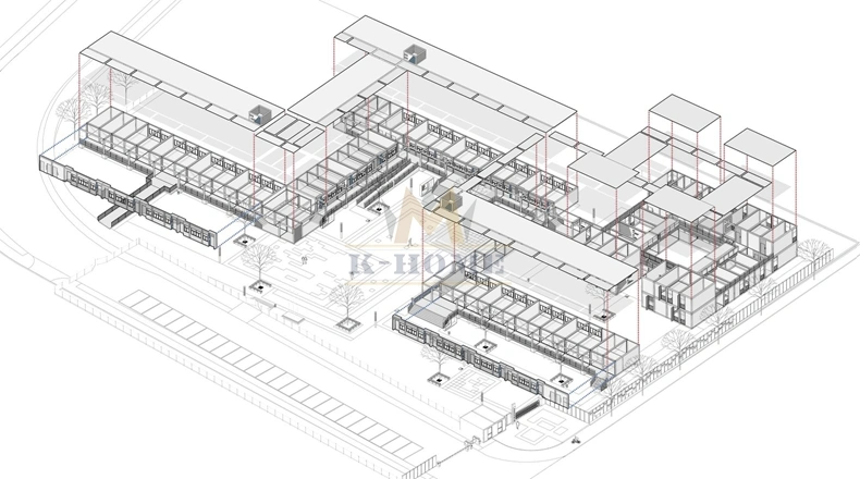 Temporary Prefab Classroom Buildings