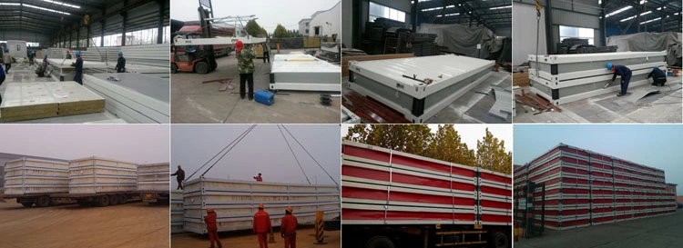 China Flat Pack Container House with Bathroom, Insulated Container House