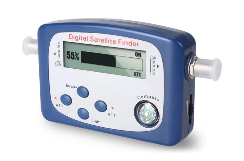Satellite Signal Meter, Digital Satellite Finder Satellite Signal Meter Compass TV Dish FTA