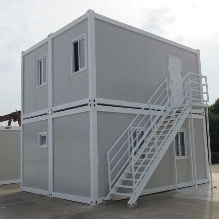 China Flat Pack Container House with Bathroom, Insulated Container House