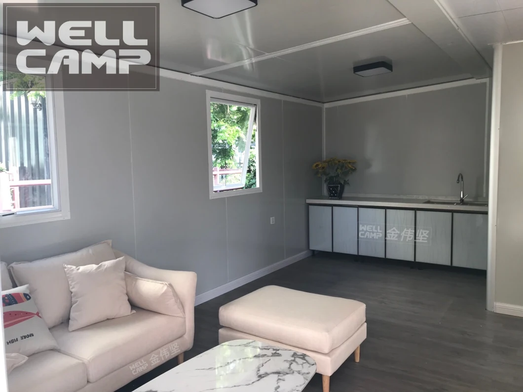 Prefab Portable Wooden Mobile Steel Structure Building Modular Tiny Prefabricated Office Home Shipping Container House