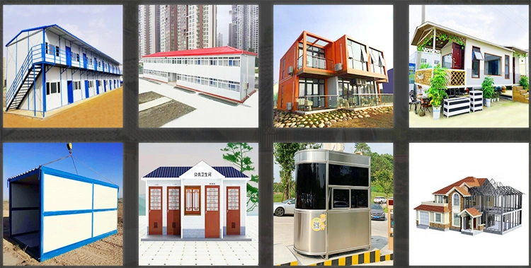 Standard Modules Flat Pack Container House Labor Camp Refugee Shelter