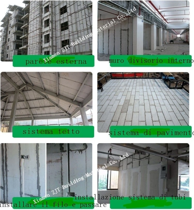 Precast Lightweight Concrete Wall Panels Modular Integrated Construction Concrete House