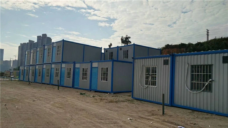 Prefab Refugee Camp / Construction Site Camp / Labor Camp / Workforce Camp House with Toilet for America