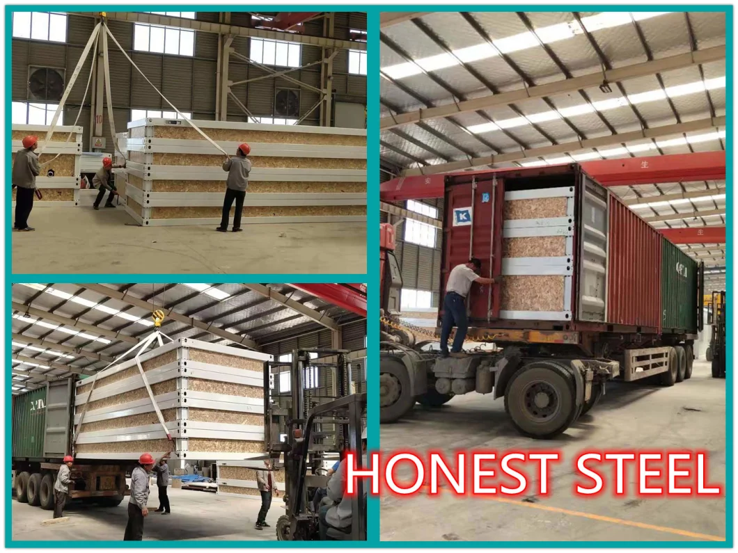 Hot Sale Shipping Container Home Luxury Steel Hurricane Proof Prefab Homes Prefab Flat Pack Home