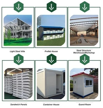 Waterproof Strong Durable Outdoor Sandwich Wall Panels for Prefab Eco Homes