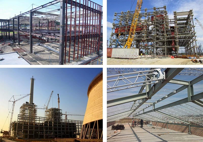 Prefab Steel Structure Warehouse/Plant Frame Steel Buildings