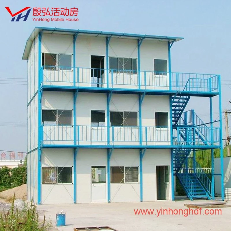 China Prefab Camp Prices Refugee House in China Steel House Labor House Modular Home