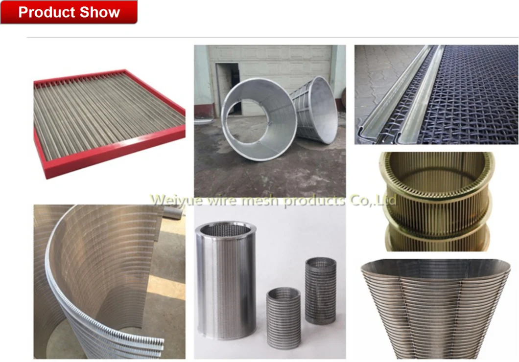 Stainless Steel Gutter Sieves Wedge Wire Screen