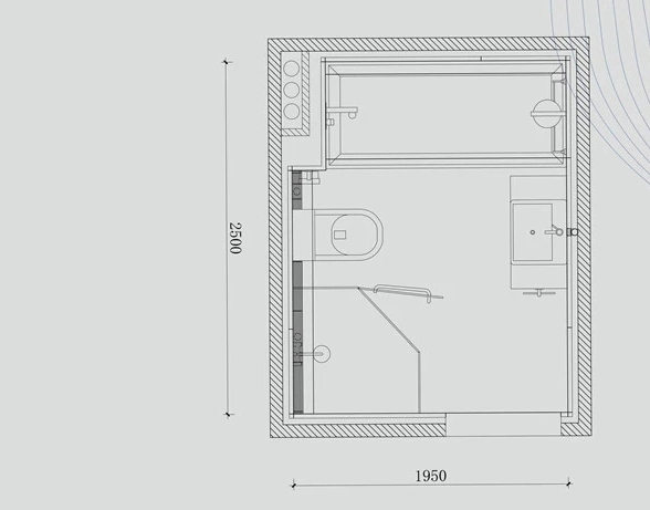 Economical Portable Easy to Install Prefab Bathroom Pod