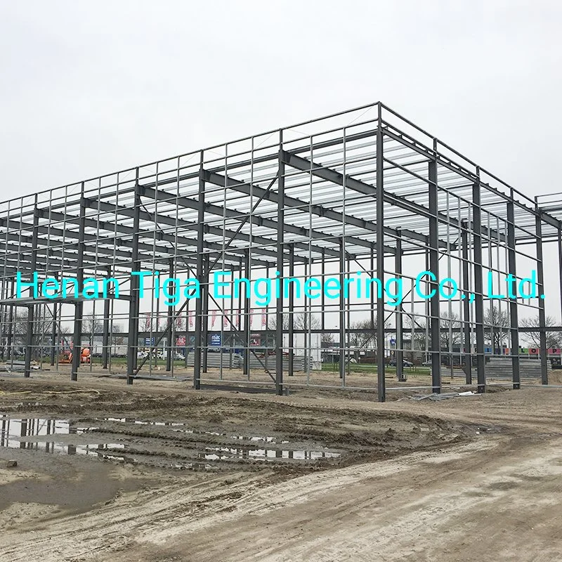 Anti-Earthquake Prefab Construction Steel Structure Barn