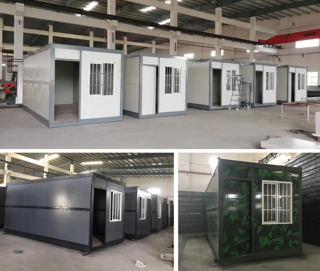 China CE Certificate Steel Recyclable Mobile Prefab House Container Office for Sale