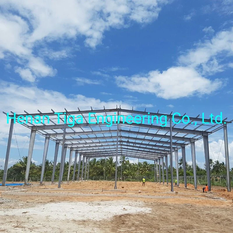 Anti-Earthquake Prefab Construction Steel Structure Barn