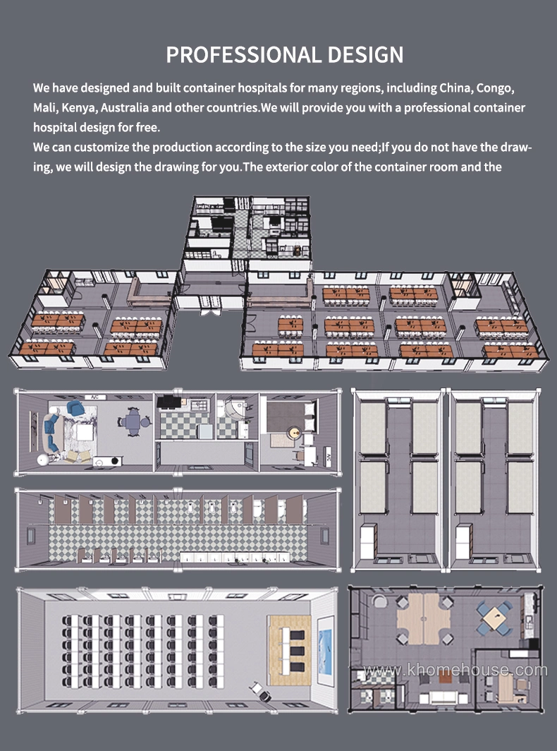 Prefab Labor Camp Complex Container Apartment Portable Steel House