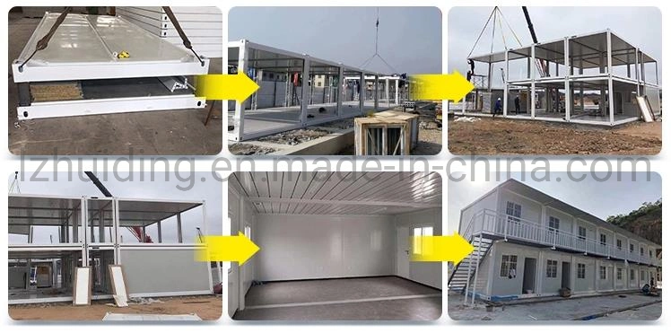 Fast Build Prefab House Modular Folding Container House Common Camping Folding Small Container Modular House