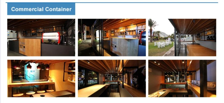 Prefabricated Coffee Shop Container Homes Luxury Shipping Containers Homes for Sale Container