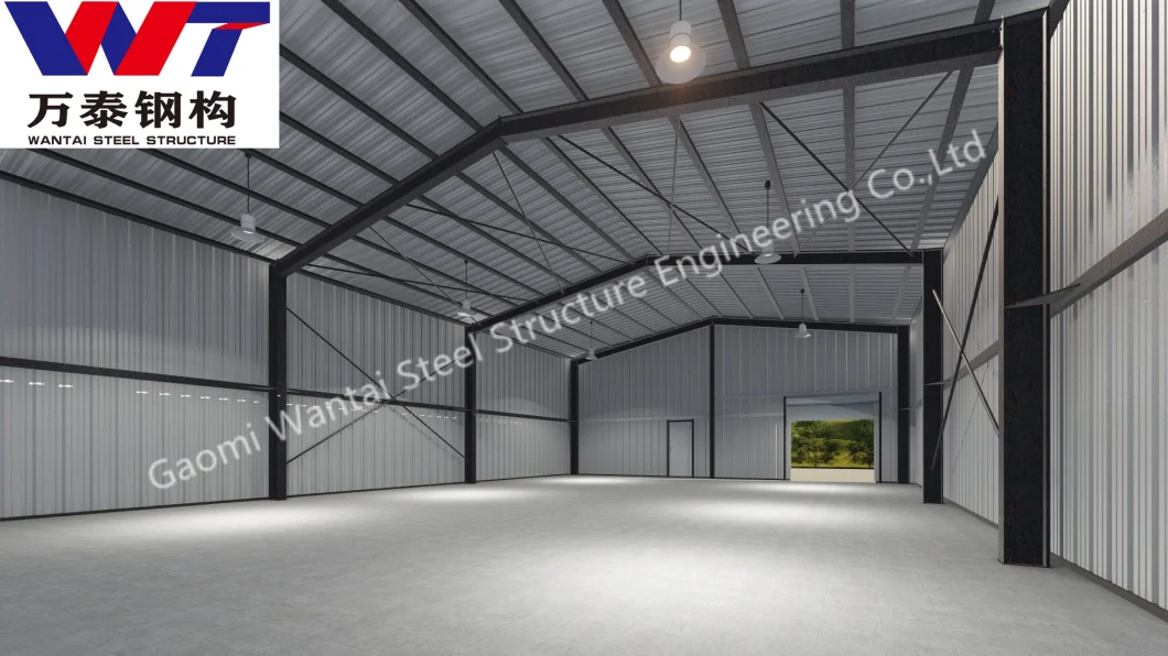 Metal Warehouse Prefabricated Building for Home Industry