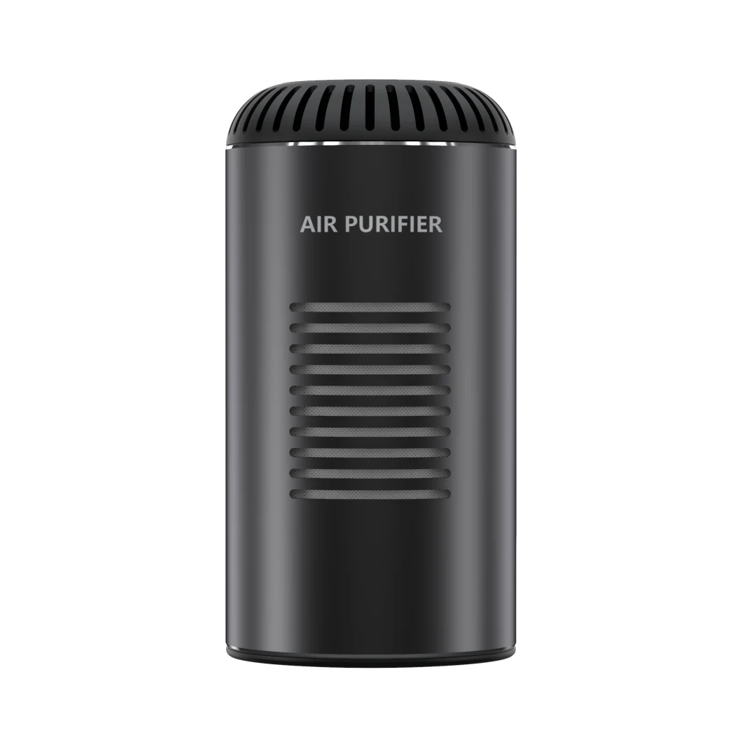 Mini Portable Air Purifier with True HEPA for Car Bedroom Kitchen Office Allergies and Pets