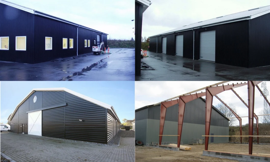 Steel Structure Building Prefabricated Warehouse Pole Barns