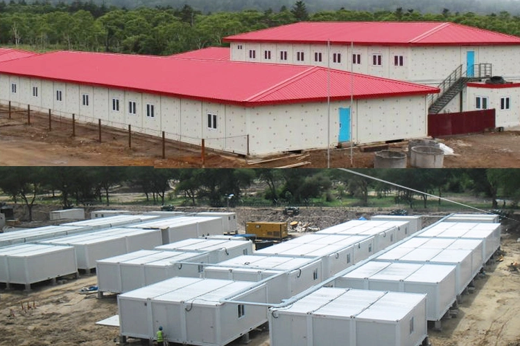 Modular Prefab 20FT 40FT Container House Office with Toilet Shower Bathroom for Sale