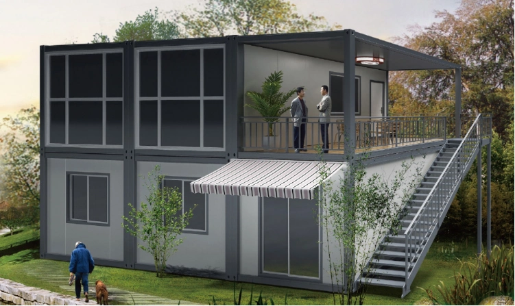 Living Container Office House Prefab Flat Pack Office Container