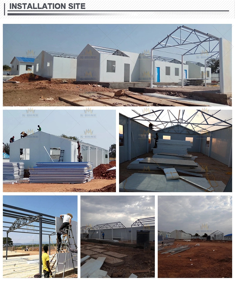 Prefabricated Steel House Insulated Panel House Prefab Office Space
