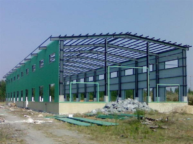 Light Gauge Steel Framing Prefabricated Factory Shed Steel Structure