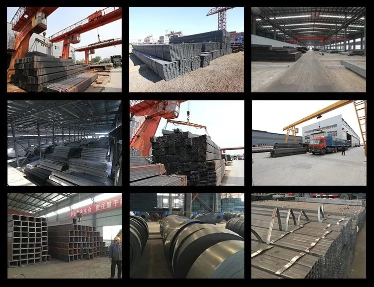 6m Length 40*20 40*25 40*30 Ms Mild Alloy Square Steel Pipe