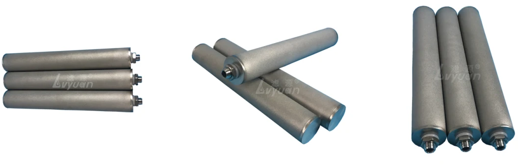Stainless Steel Metal Mesh Sintered Filter Cartridge 10 20 30 40 Inch