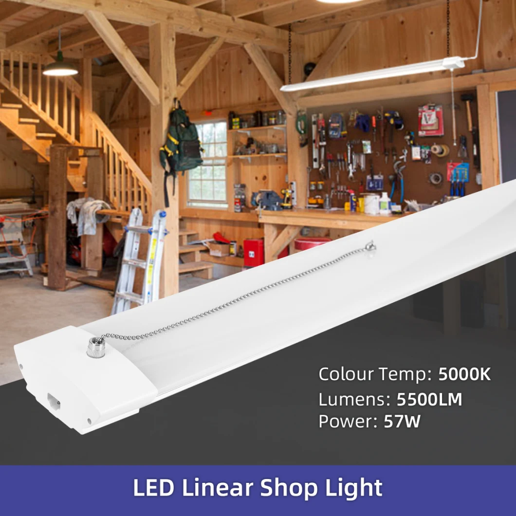 China Wholesale Linkable 5000K Daylight White LED Office Lights/Shop Lights/Garage Lights/Coffee Shop Lights