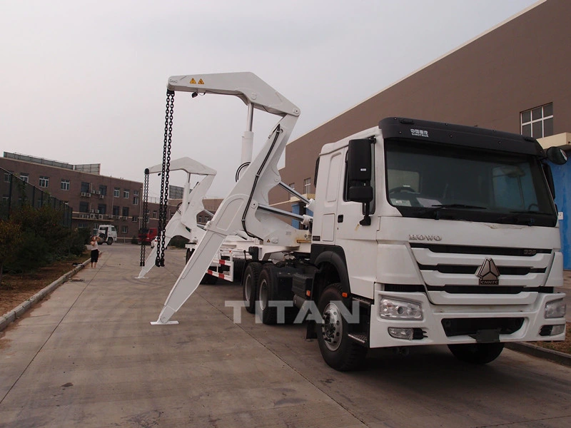 40FT Self Side Loader Container Trailer Sideloaders Self Loading Shipping Container Trailer Self Loader for Sale