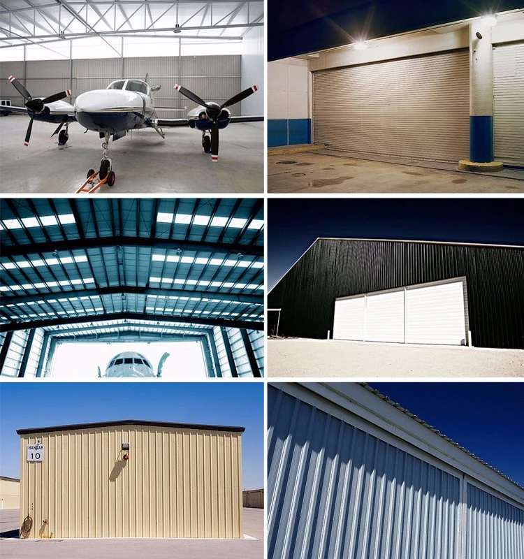 Insulated Prefabricated Storage Sheds Steel Industrial Shed Construction