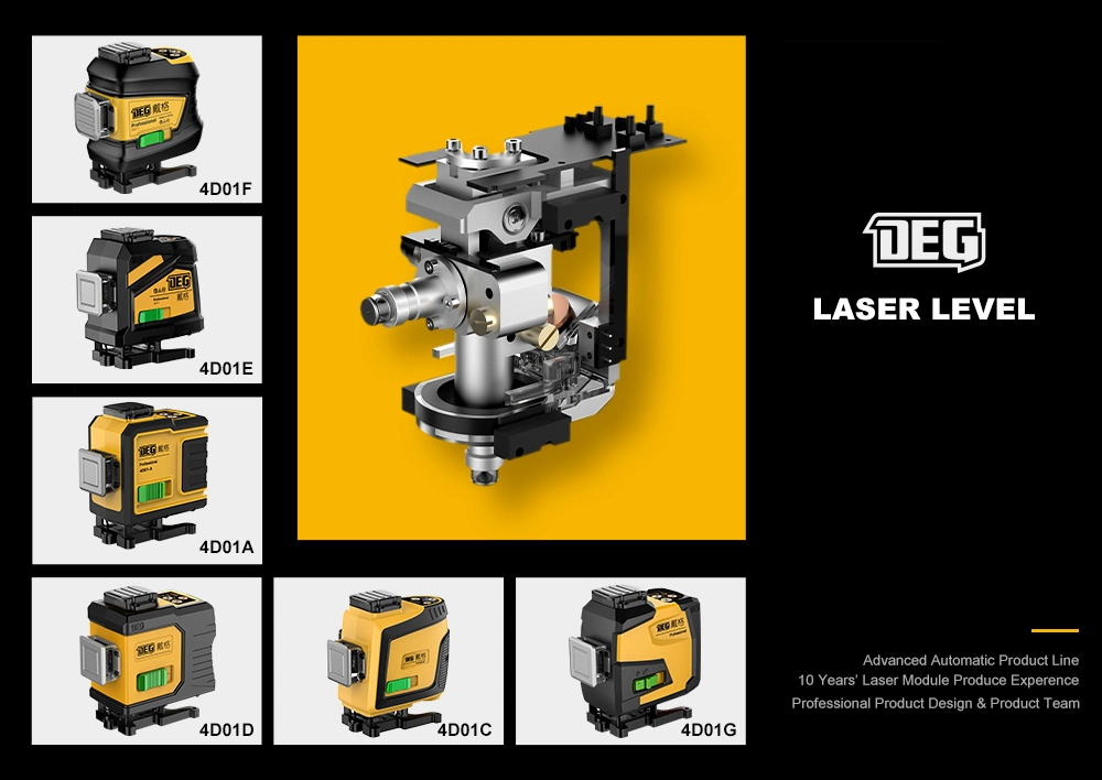 Manufactured Automatic Self Leveling Ld Green Beam Laser Level