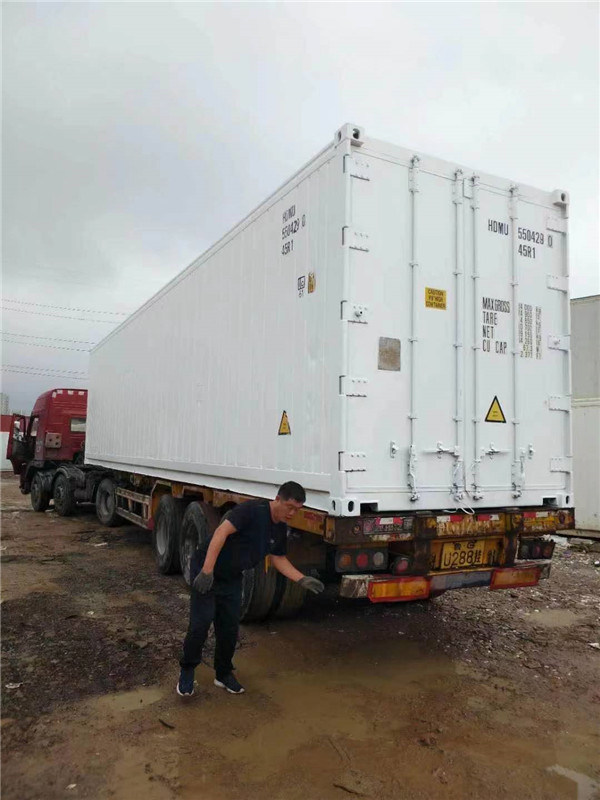 20FT Mobile Container Quick-Freezing Cold Store Freezer Room Cold Room for Fish Meat