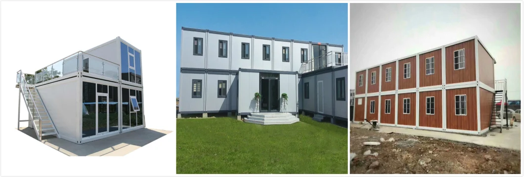Professional Manufacturer Container Glass Wall Modular Steel Structure Prefab Shipping Container Houses Tiny Houses House