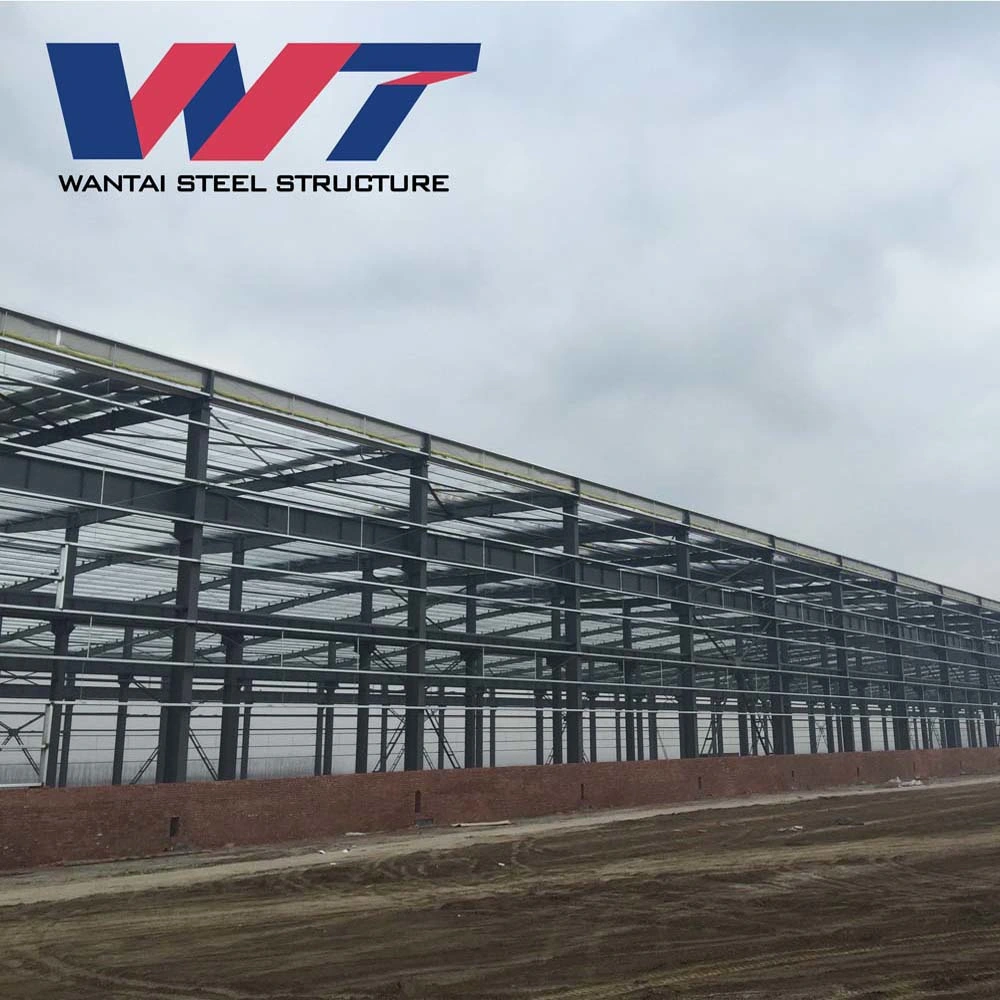 Metal Structural Steel Frame Structure Construction Prefab Warehouse Workshop Factory Storage Building