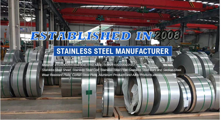 200 Series & 300 Series Building Material Stainless Steel Sheet with Best Prices Made in China