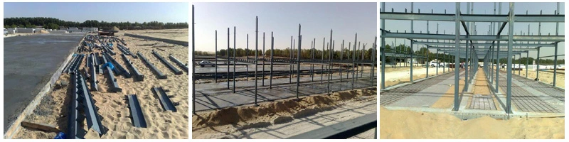 Steel Frame School Building/Construction Site Labor Building and Office