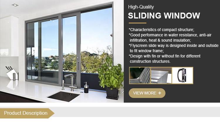 Energy Efficient As2047 Townhouse Sliding Windows