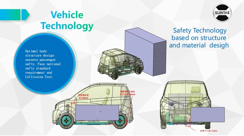 St01 Electric Logistic Car, Cargo Box, Cargo Van, Cargo Container, Cargo Pickup, Electric Buggy