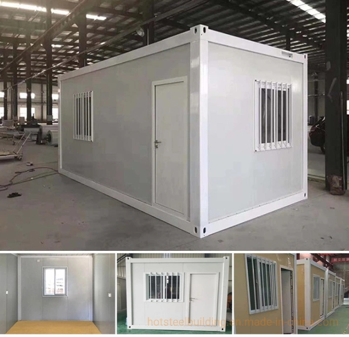 China Low Cost Mobile 20FT Flat Pack Prefabricated Prefab Modular Container Home/House Luxury for Sale