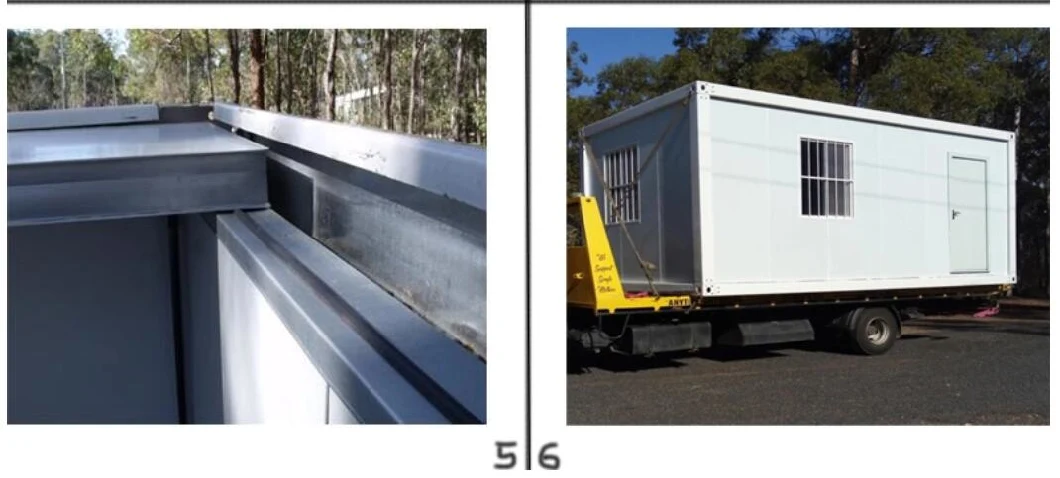 Residential Collapsible Container House, Smart Prefab Container Homes for Hotel