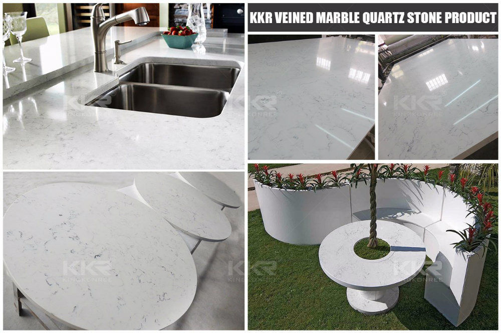 Prefab 72 Solid Surface Bathroom Countertop for Hotel Public Area (KKR-200217-5)