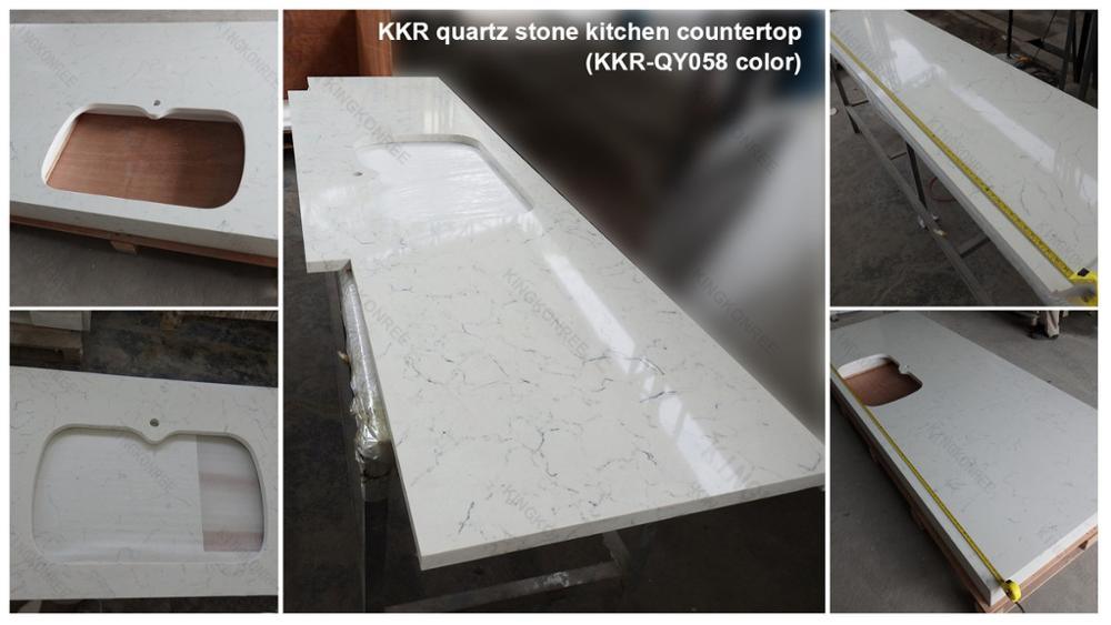 Prefab 72 Solid Surface Bathroom Countertop for Hotel Public Area (KKR-200217-5)