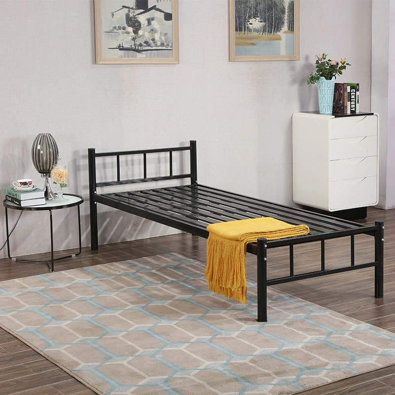 Steel Single Bed Mobile Cabin Hospital Bed Steel Bunk Bed