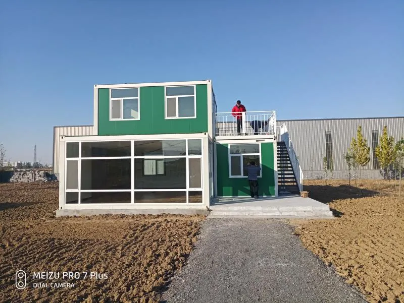 2021 Prefab House Prefabricated Modern Prefab House Prefab Duplex 20FT Container House