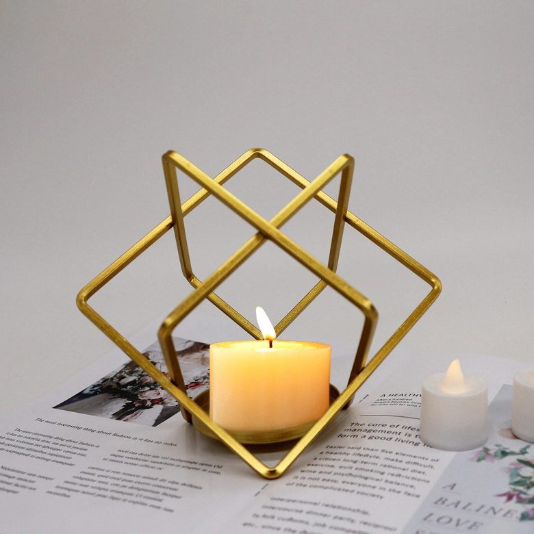 Amazing Home Large Brass Gold Metal Pillar Candle Holders for Wedding, Home Decor, and Anniversary