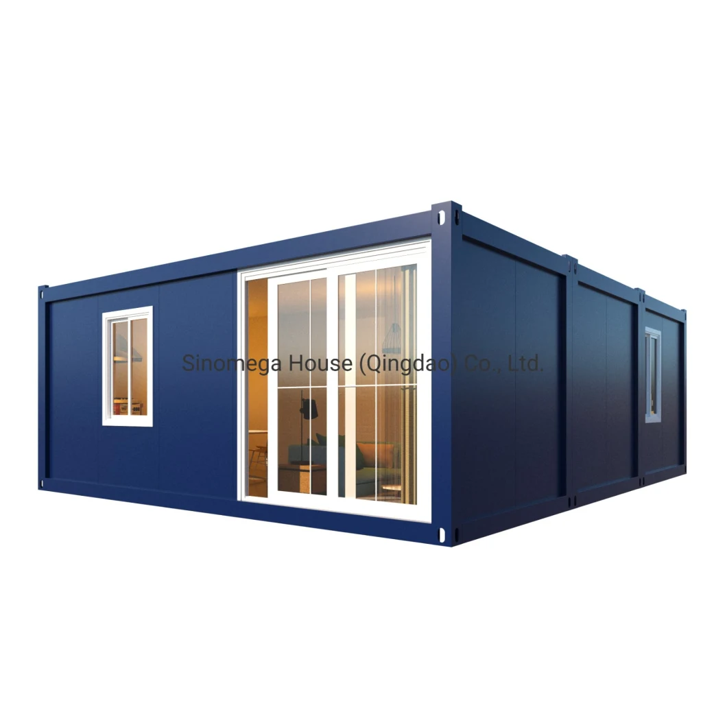 Prefabricated Modern Design Flat Packing Container House for Living/Office/Accomodation/Shop/Restaurant